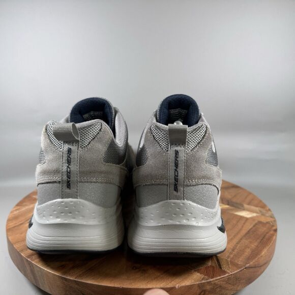 Skechers Arch Fit Servitica Sneaker Mens 11.5 4E Grey‎ Shoes Sneakers Atheltic - Picture 4 of 8